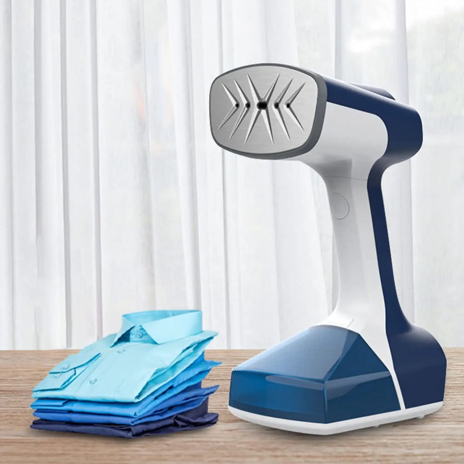 Compact Fabric Steamer 230ml Handheld Garment Wrinkle Remover Clothing Iron with Brush and Lint Clean