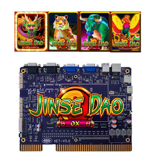 HET Hersteller Fusion 5 Multi-Game-Software 5 in 1 Nudge Style PCB Skill Game Board für Game Machine