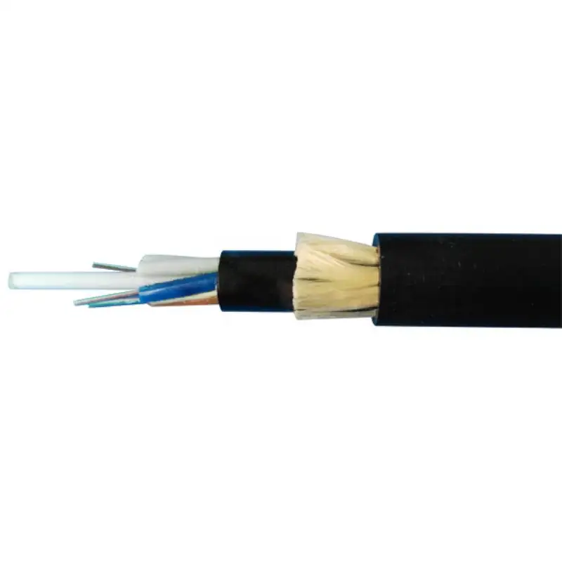 Fiber Optic Cable12 24 48 72 96 144 Core Outdoor Aerial Long Span Length Optical Fiber Cable
