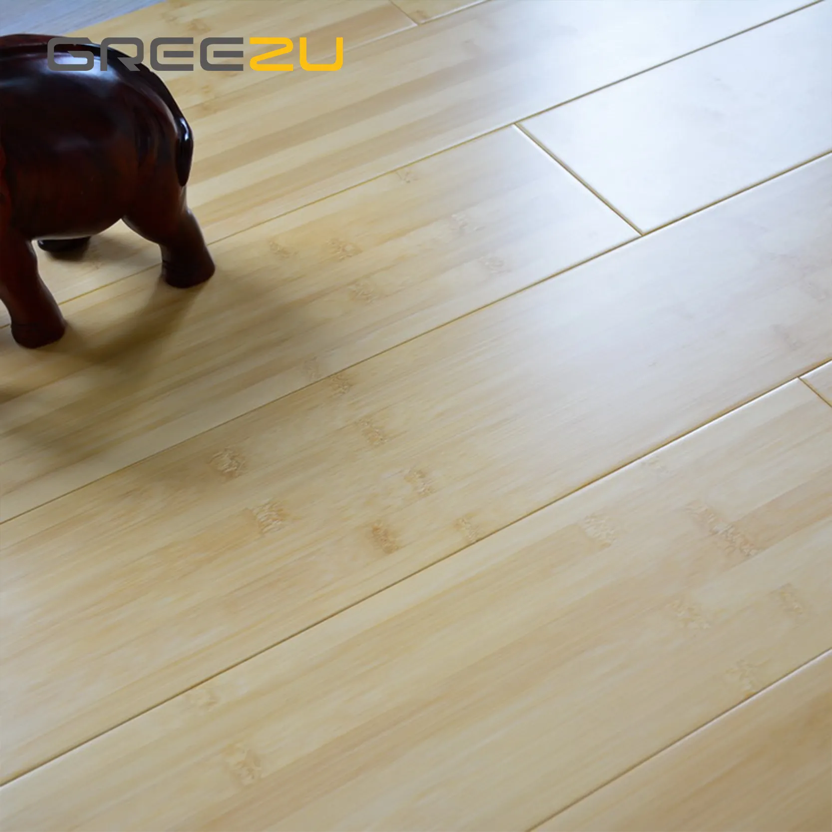 (AUF LAGER) Hochwertiger umwelt freundlicher massiver Bambus boden Indoor Engineered Interlocking Bamboo Floor ing