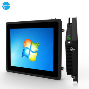 Panel PC industrial de aluminio de 19 pulgadas, pantalla táctil capacitiva impermeable IP65/IP67, sistema operativo Linux I3/I5/I7 Stock - Product Image 1
