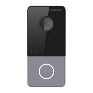 DS-KD9613-FE6 per videocitofono con schermo LCD colorato da 10 pollici con controllo di accesso biometrico di riconoscimento facciale dell'impronta digitale - Product Image 3