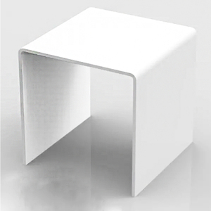 Modern Design Mirror Bent Glass Coffee <strong>Table</strong>, Lucite <strong>Nesting</strong> <strong>Table</strong>, Perspex Side <strong>Table</strong> <strong>End</strong> <strong>Table</strong> Sets - Product Image 3