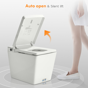 High Quality Energy Saving Heated Seat Automatic Smart Toilet with <strong>Bidet</strong> Function, Remote Control - Product Image 2