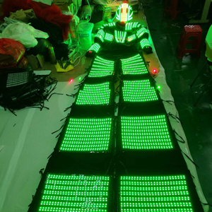 LedロボットスーツLEDStiltsウォーカーロボットLedコスチュームStiltプログラミングコントローラーセットイルミネーションロボット大人のコスプレパーティーナイト - Product Image 1
