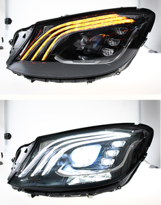 Adatto per fari Mercedes-Benz classe S W222 Maybach, vecchio modello modificato in nuovo obiettivo luce di marcia diurna guida a LED - Product Image 6