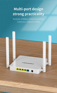 COMFAST-Enrutador inalámbrico N de 300Mbps, 1WAN + 4 puertos LAN, WiFi doméstico para conexiones de protocolo B/G/N estables - Product Image 6