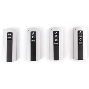 Mando a distancia RF de 433Mhz, mando a distancia de 1 a 4 teclas, venta al por mayor - Product Image 2