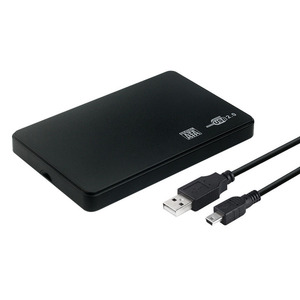 2.5英寸SATA串行硬盘驱动器外壳2TB硬盘驱动器无螺钉安装USB2.0外部移动硬盘驱动器外壳 - Product Image 1