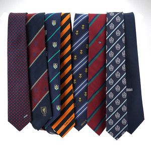 Biểu tượng tùy chỉnh Polyester sọc <span class=keywords><strong>Tie</strong></span> thanh lịch đội xây dựng và sản phẩm quà tặng - Product Image 3