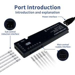 快速交付防火发光二极管驱动器变压器驱动发光二极管电源12v 100w用于发光二极管条形灯/闭路电视 - Product Image 3