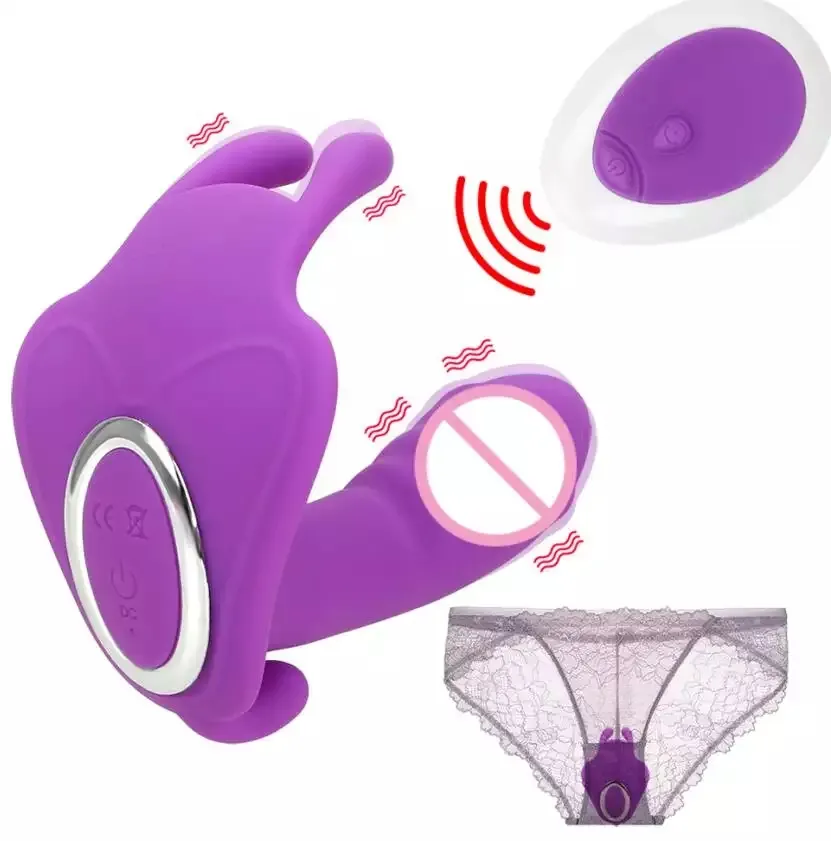 女性Gスポット刺激装置ワイヤレスポケット下着膣アナルプッシーマッサージバイブレーターシリコン大人大人のおもちゃ %