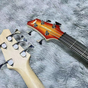 Dụng cụ có dây vỏ cứng trường hợp đối với hai điện Bass Guitar Basswood cơ thể điện uống điện Bass Guitar - Product Image 5