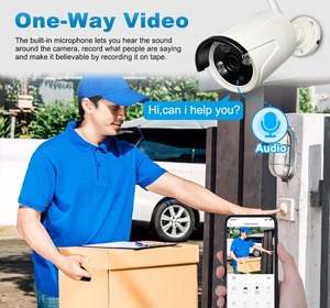 H.265 Outdoor P2P IP-Kamera Video überwachungs set Smart Home Tuya 8CH HD 3MP WiFi NVR Kit CCTV-Sicherheits system mit Monitor - Product Image 3