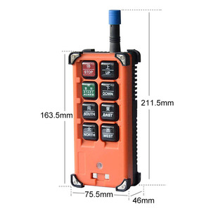 Hot Sale Industrial 8/Taste Drahtlose Funk fernbedienung Gehäuses chale für elektrische Hebezeuge/Laufkran - Product Image 4