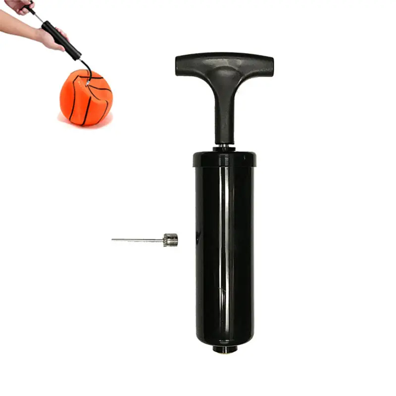 Taşınabilir el hava pompası şişirme için futbol basketbol futbol voleybol balon hava pompası Mini egzersiz spor topu pompası