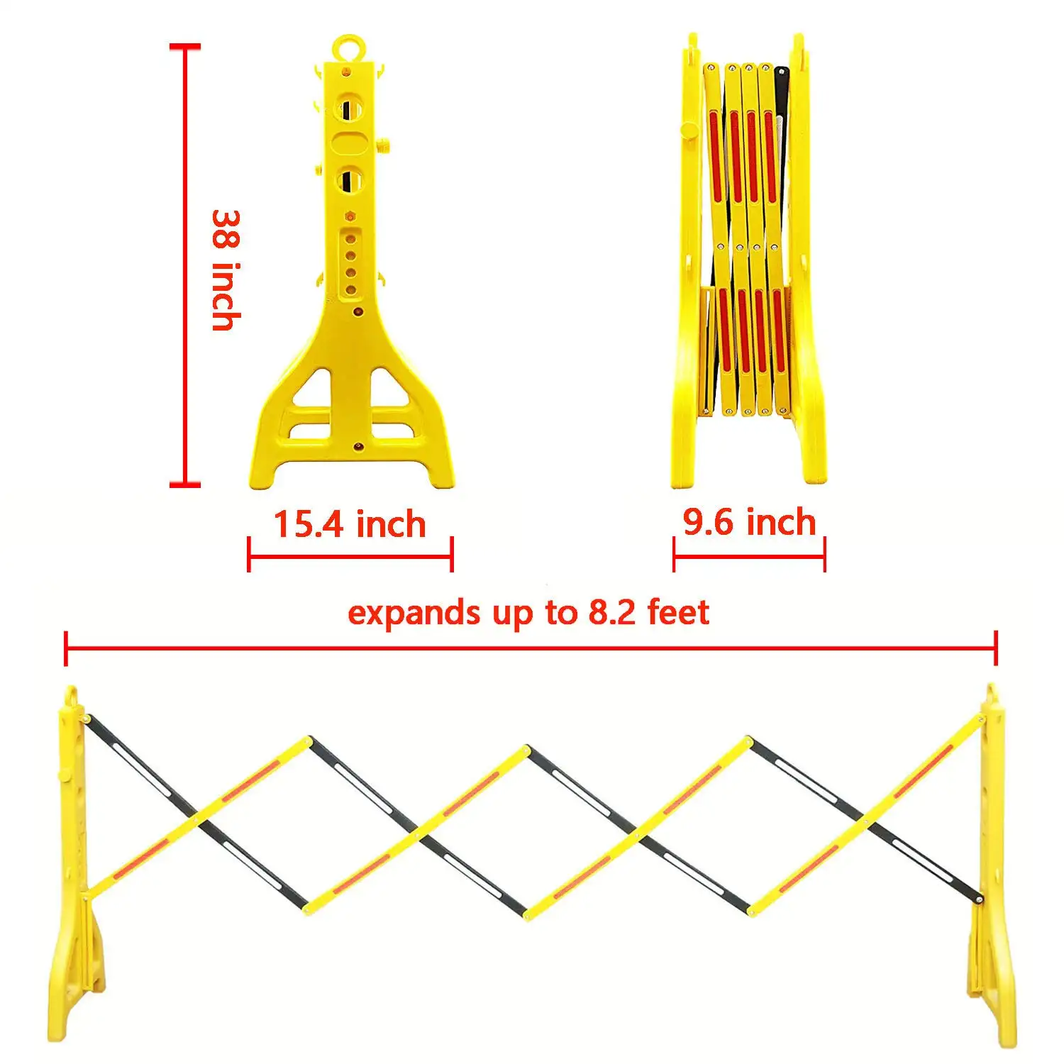 Cancello di sicurezza espandibile barriera di parcheggio Mobile recinzione stradale barriera stradale retrattile cancello a forbice portatile pieghevole