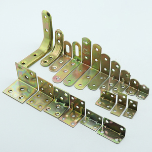 90 độ góc phải đồ nội thất Fixer kết nối L loại thép khung tam giác phụ kiện phần cứng đóng mềm dễ dàng - Product Image 5