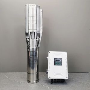 低メンテナンスと長寿命のインド農村部の深層水取水用小型ソーラー水中ポンプ - Product Image 4