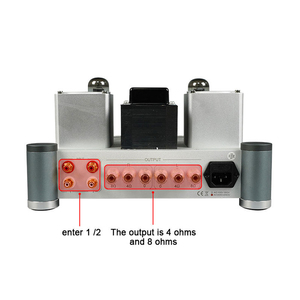 BRZHIFI A20 sınıf a amplifikatör yakın 300b EL34 10W * 2 Audiophile güç Z11 trafo tek uçlu Hifi Stereo tüp amper
