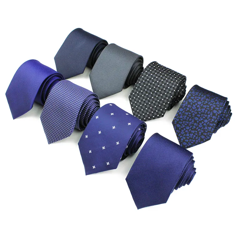 Corbatas de seda personalizadas para hombres, corbatas de cuello de seda con temática de verano, estilo clásico, de negocios, con sublimación, con puntos florales sólidos