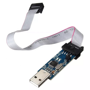 Venta caliente original USBASP V2.0 módulo USBISP AVR programador USB ISP USB ASP ATMEGA8 ATMEGA128 compatible con Win7 64