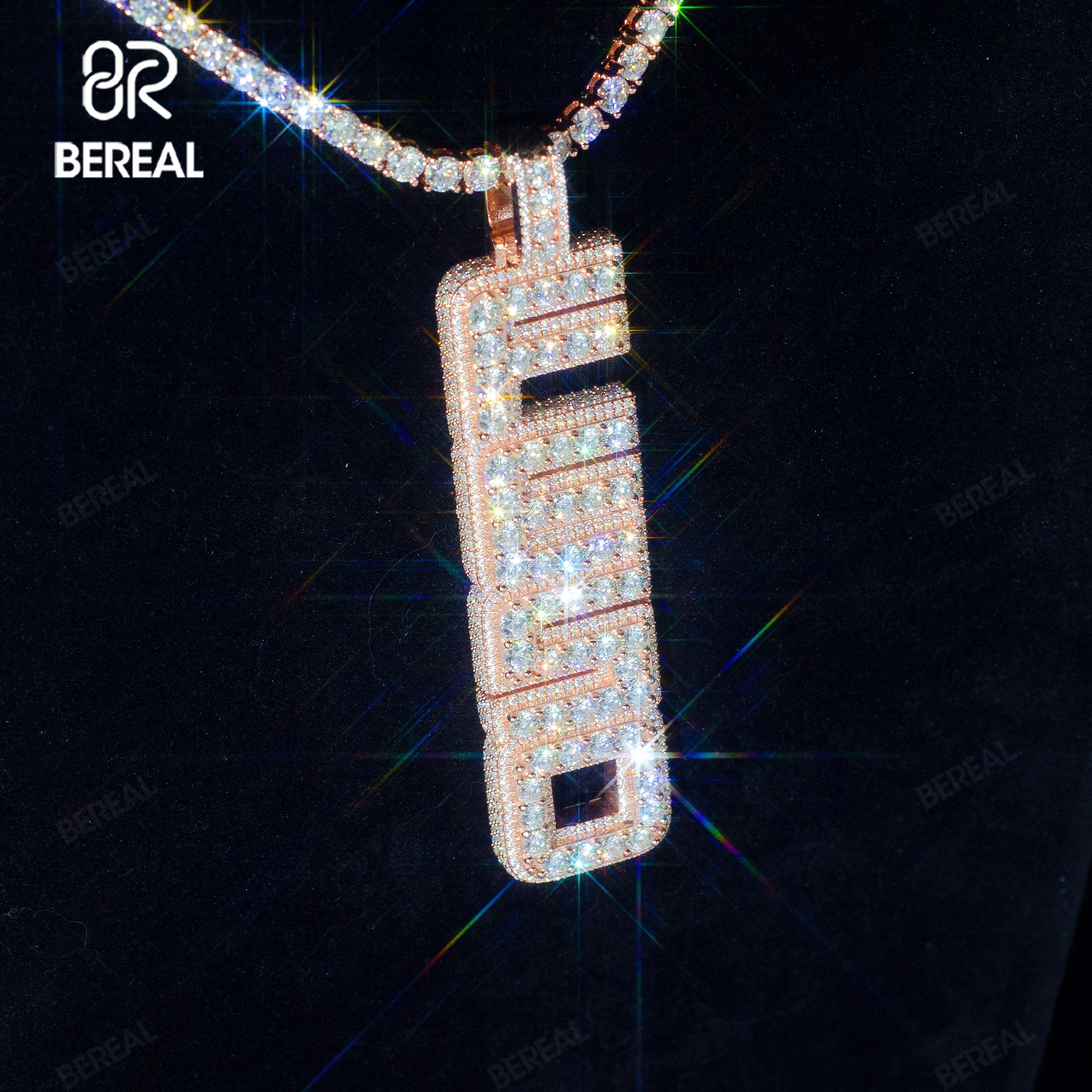 3inches Moissanite+S925