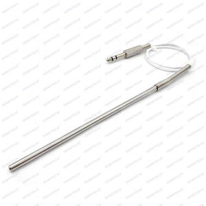 TSTH Replacement BBQ Meat Probe Waterproof and Oilproof PT100/PT1000 RTD <strong>Temperature</strong> <strong>Sensor</strong> with Audio Jack