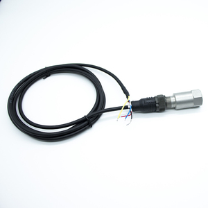 4 ~ 20mA Analoga usgang Temperatur Vibrations integrierter Sensor Piezo elektrischer Vibrations wandler Drehzahl messumformer Sensor