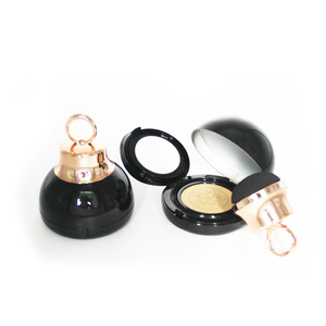 Christmas Theme Bell Shape Empty Powder <strong>Compact</strong> with Puff Bb Cushion Container Cushion Foundation case - Product Image 4
