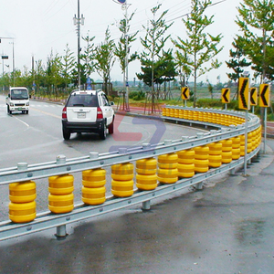 PU And PVC Material <strong>Road</strong> Safety <strong>Roller</strong> Rotary Barrier Rolling Guardrail <strong>for</strong> Sale