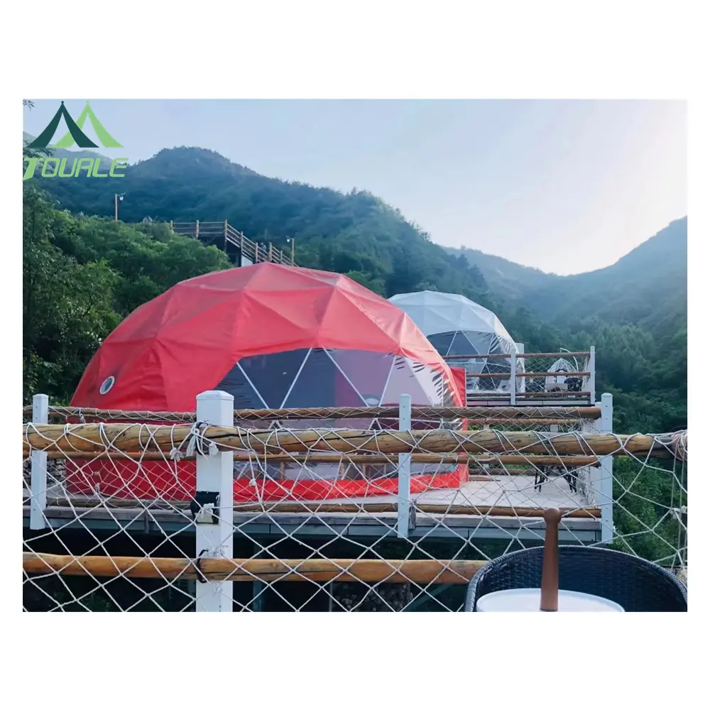 Insulated geodesic dome winter tent camping 4 season dome tenttree tent for cold climates extreme weather tent