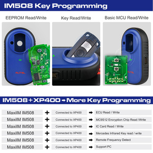 [Aggiornamento 2 anni] Autel Maxiim Im508 macchina di programmazione chiave per tutte le auto Plus XP400 Pro programmatore Chip chiave altare im508 PK Im608 - Product Image 3