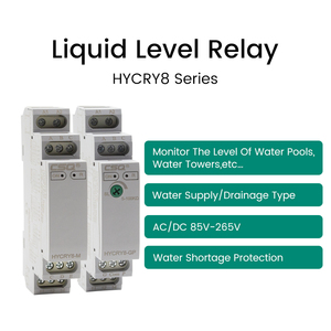 CSQ-relé de Control de nivel de líquido HYCRY8, controlador electrónico de nivel de líquido 10A AC/DC85V-265V - Product Image 3