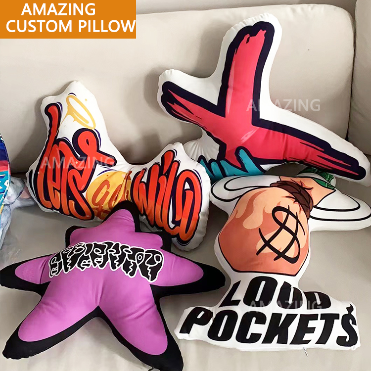 Almohada decorativa de dibujos animados