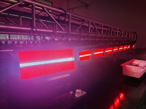 GLP JDC1 1000W BALS714IP RGBW LED stroboskop hareketli ışın ışıkları 480 adet RGB 3in1 0.5W + 144 adet 5W serin beyaz DMX512 kontrol IP65 - Product Image 5