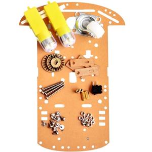 Großhandel DIY Motor Smart Robot Auto Chassis Kit Geschwindigkeit geber Batterie kasten 2WD Für Ardui - Product Image 4