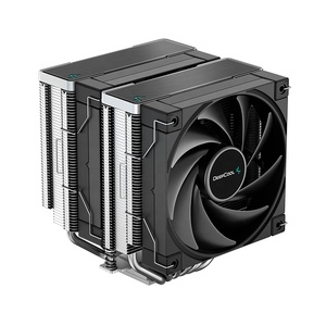 Deepcool ICE CUBE AK620CPUラジエーター4ピンブラックCPUクーラーPWMデスクトップコンピューター (Intel AMD AM4AM5ヒートシンク用) - Product Image 1