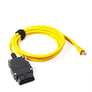 OHP 16Pin OBD2/OBD 2/OBD-II Male to RJ45 Wlan E-sys Brush Hidden Upscale Enet <strong>Programming</strong> Line Ethernet Esys Cable for BMW Volvo