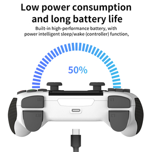 Controlador inalámbrico PS4 BT PC Controller para consola PS4 con Turbo Vibration ABS Material Garantía de 12 meses - Product Image 4