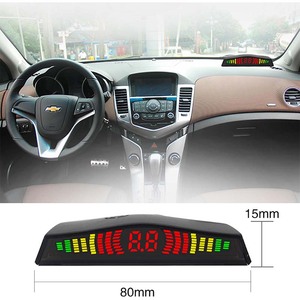 PZ Hot Selling Car Universal Upgraded Advanced Version Rear Parking <strong>Sensor</strong> Kit with LED Indicator Light 4pcs Ultrasonic <strong>Sensor</strong> 1 - Product Image 5
