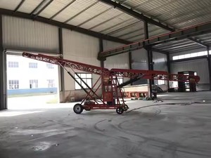 Transportador de cargador móvil de uso múltiple para apilar, cargar y descargar a varias alturas