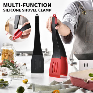 New Arrival <strong>Easy</strong> Clean 3-in-1 Frying Beef Steak Egg Fish 2 in 1 <strong>No</strong> Damaging Pan Food Spatula and Tongs Set - Product Image 2
