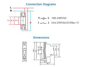 Factory Sale ATMS1601 1P Din Rail Wireless Smart <strong>Timer</strong> 100-240V 16A DIN Rail Remote Control Timing <strong>Timer</strong> - Product Image 6