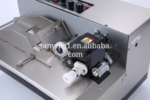 Automatisches Hochgeschwindigkeits-Verfalls datum Chargen nummer Drucken von Solid-Ink-Codier maschinen