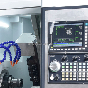 Torno de torneado automático CNC TCK65 con herramientas en vivo de eje C de cama inclinada y mandril de pinza horizontal - Product Image 5