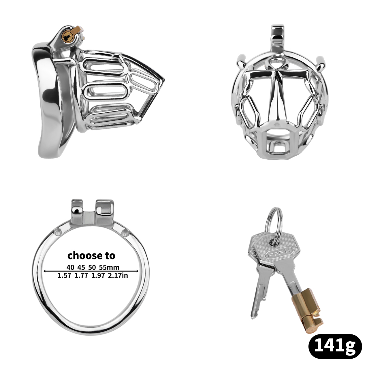 Bague courbée - Argent