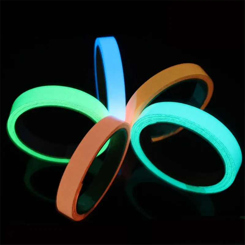 MANCAI Glow In The Dark Tape Green Fluorescent Spike Sticker Continuous Luminous Tapes