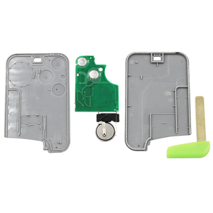 2 Button Remote Card Smart Car <strong>Key</strong> for Renault Laguna Espace 433Mhz PCF7947 Chip with Uncut <strong>Key</strong> Blade - Product Image 6