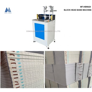 Máquina para hacer libros de notas, bloque de libros, máquina para pegar bandas de cabeza, cuadernos, máquina para bandas de cabeza y cola - Product Image 5